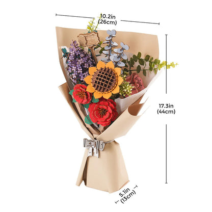 Eco-Friendly Multicolored Decorative Bouquet
