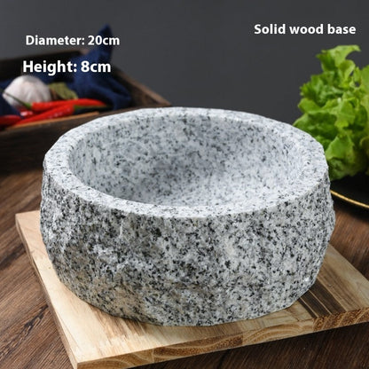 Eco-Friendly Natural Stone Bowl for Kitchen & Bathroom