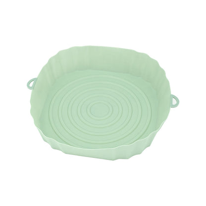 Reusable Silicone Air Fryer Liners - Eco-Friendly, Durable, Easy to Clean