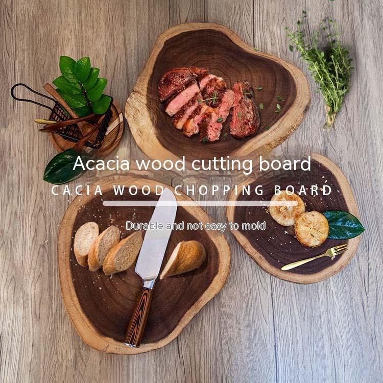 Organic Acacia Wood Cutting Board - Eco-Friendly, Durable, Sustainable