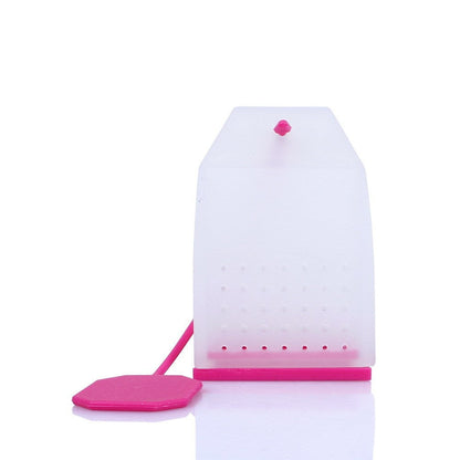 Eco-Friendly Reusable Silicone Tea Infuser Bags - Multicolored