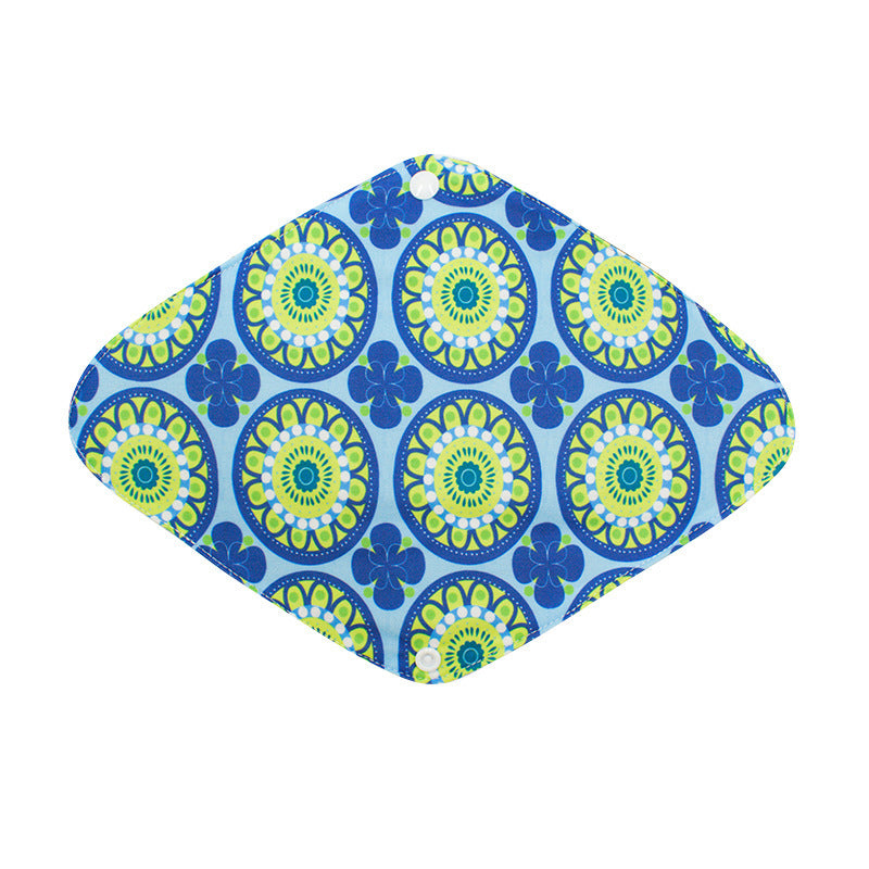 Eco-Friendly Reusable Cloth Menstrual Pads - Multicolored Patterns