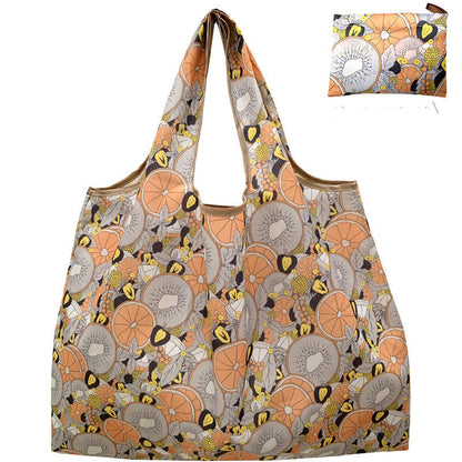 Eco-Friendly Reusable Shopping Bag - Durable Floral Tote for Groceries