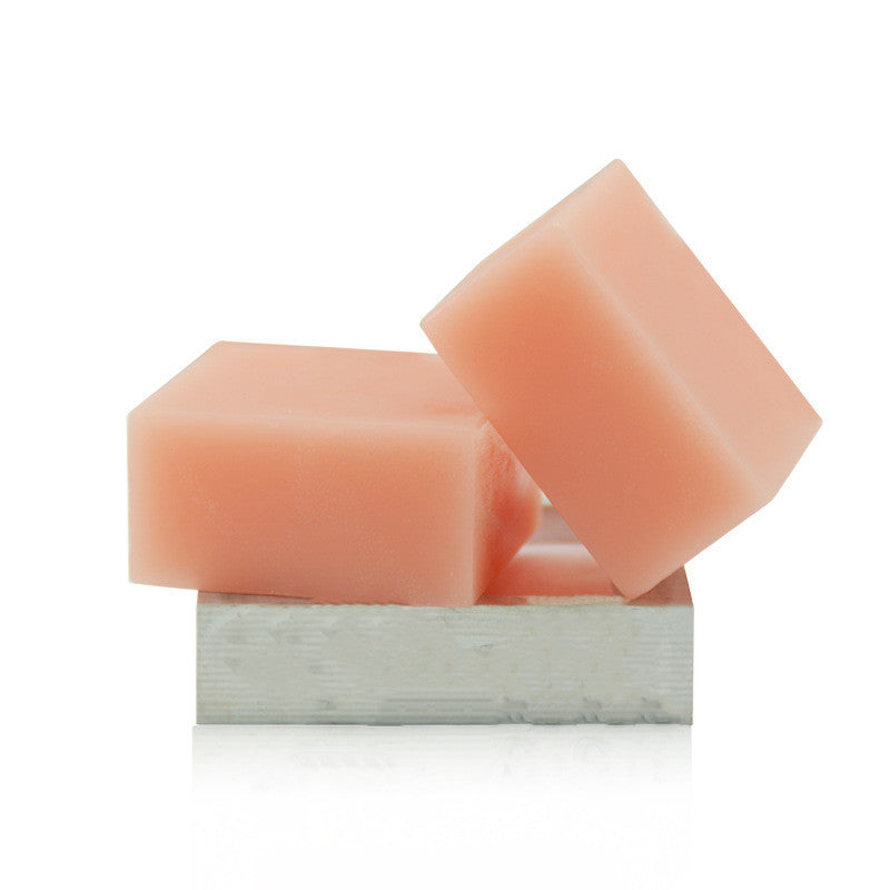 Luxurious Handmade Red Soap with Floral Inclusions - Natural & Biodegradable