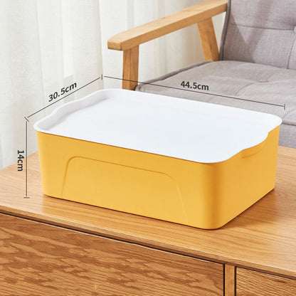 Stackable Rectangular Storage Bins - Space-Saving, Durable, Multi-Use