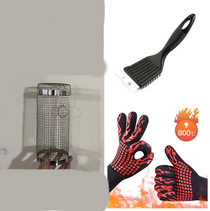 Stainless Steel Grill Basket for Even Cooking