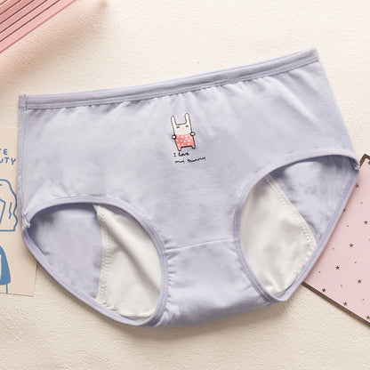 Eco-Friendly Women's Cotton Briefs - Sustainable Comfort in Navy, Pink, Green & Coral