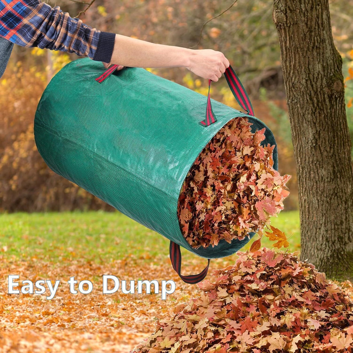 Reusable Garden Leaf Bag - Eco-Friendly, Durable, Waterproof