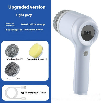 Multifunctional Electric Cleaning Brush for Efficient Eco-Friendly Home Cleaning