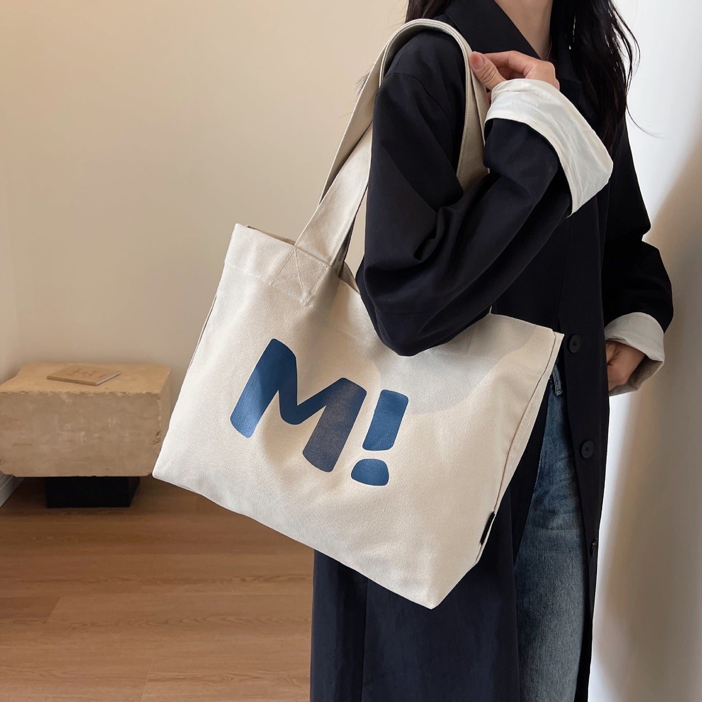 Eco-Friendly Teal Tote Bag - Sustainable, Reusable, Durable