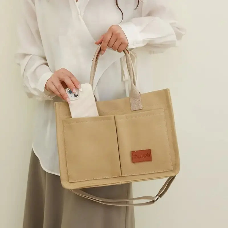 Eco-Friendly Reusable Tote Bag - Sustainable Canvas Bag for Daily Use