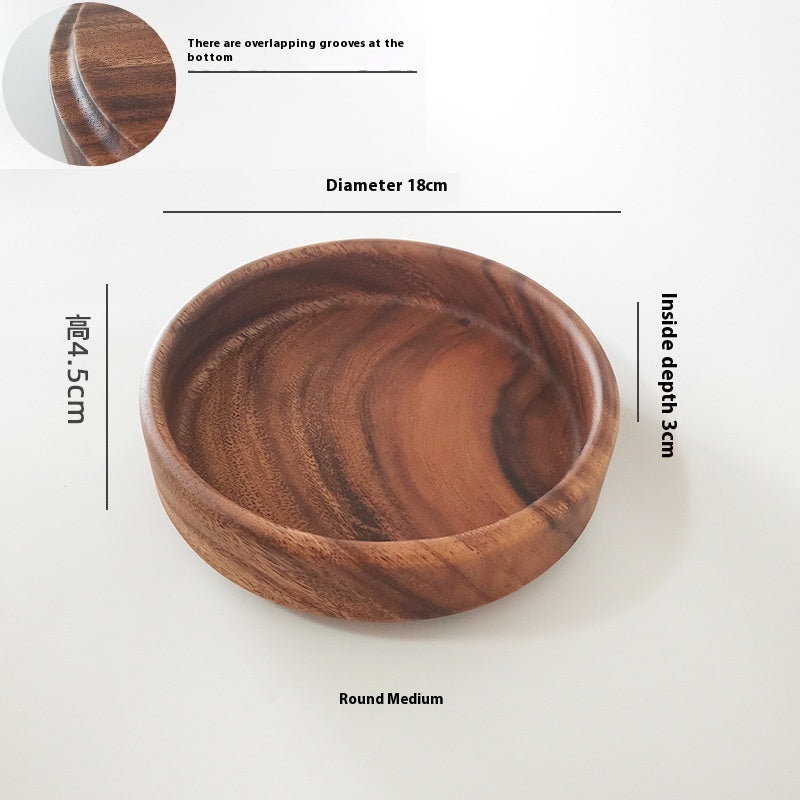 Eco-Friendly Rectangular Wooden Trays - Sustainable Home Décor