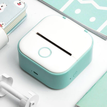 Compact Eco-Friendly Portable Label Printer for Home Organization