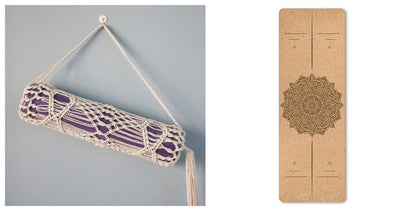 Eco-Friendly Cork Yoga Mat - Sustainable, Durable, Non-Toxic Exercise Mat