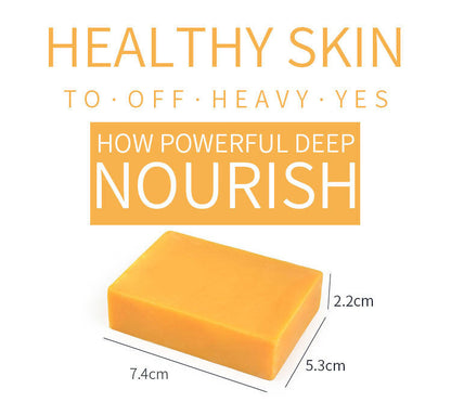 Eco-Friendly Orange Soap Bar - Natural, Biodegradable, Plastic-Free