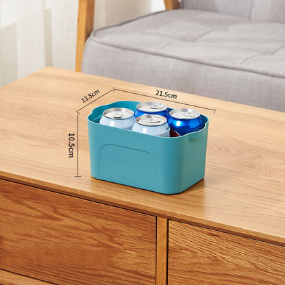 Stackable Rectangular Storage Bins - Space-Saving, Durable, Multi-Use