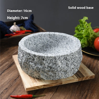 Eco-Friendly Natural Stone Bowl for Kitchen & Bathroom