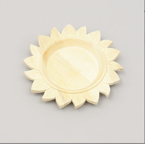 Eco-Friendly Round Wooden Soap Dish - Sustainable Bathroom Accessory