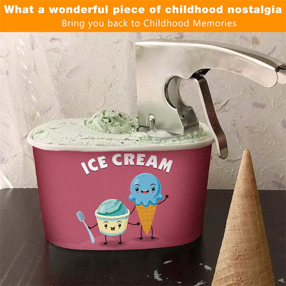 Eco-Friendly Stainless Steel Ice Cream Scoop with Ergonomic Handle