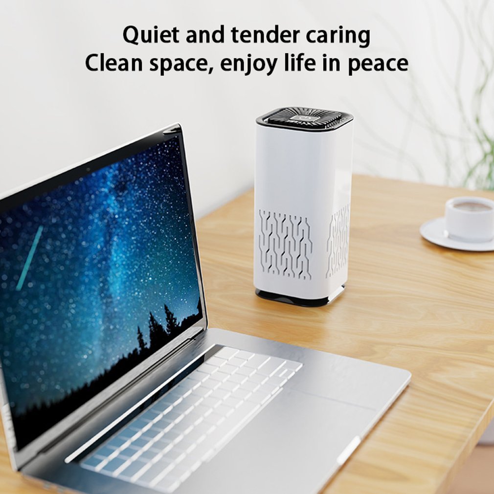 Compact Car Air Purifier - Enhance Air Quality On-the-Go