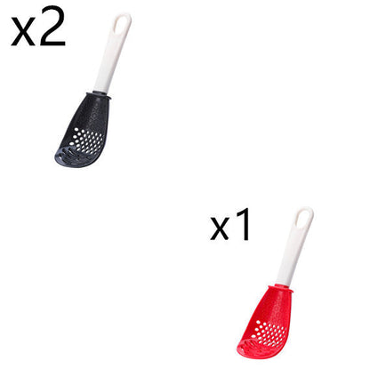 Multi-Functional Kitchen Strainer Spoon - Eco-Friendly Cooking Tool