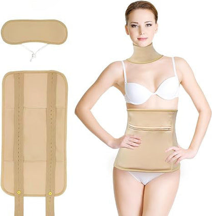 Pink Contoured Waist Trainer for Fitness and Wellness