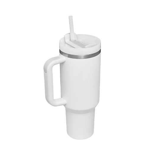 Personalized Insulated Travel Mug with Handle - Eco-Friendly & Customizable