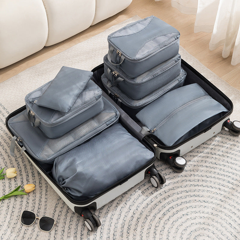 Beige Rectangular Storage Bags - Space-Saving, Durable, Eco-Friendly