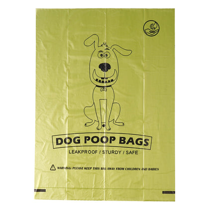 Eco-Friendly Biodegradable Dog Poop Bags - Green & Teal Waste Bags for Pets