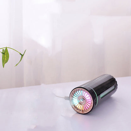 Portable Car Humidifier with Blue LED Light - Enhance Air Quality On-the-Go