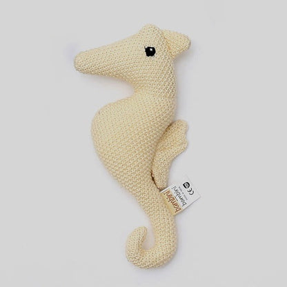 Eco-Friendly Knitted Seahorse Plush Toy - Sustainable Comfort for Kids