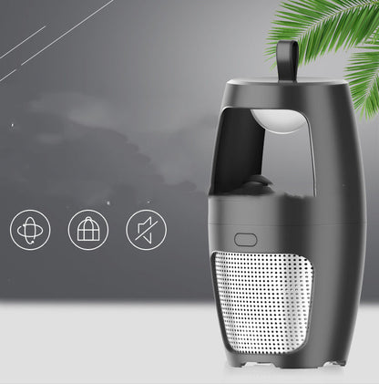 Portable Energy-Efficient Air Dehumidifier in Black and White