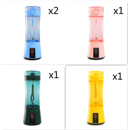 Portable Multi-Color Blender for On-the-Go Fresh Drinks