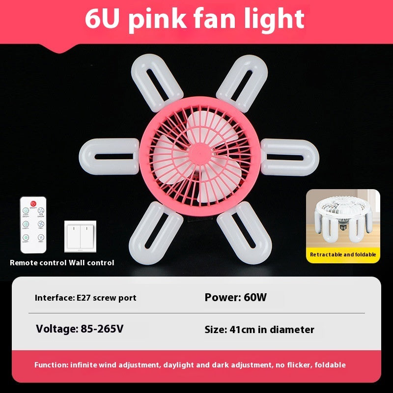 Energy-Efficient LED Ceiling Fan with Air Circulation