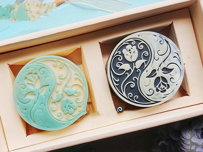 Eco-Friendly Pastel Decorative Soap Bars for a Luxurious Bath Experience