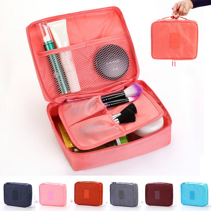 Eco-Friendly Travel Toiletry Bag in Pink