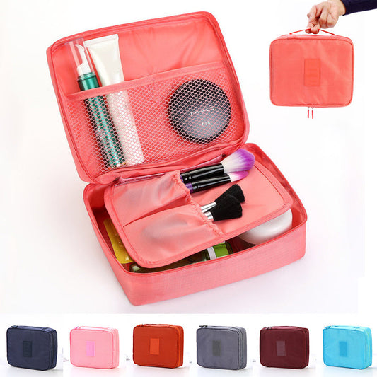 Eco-Friendly Travel Toiletry Bag in Pink