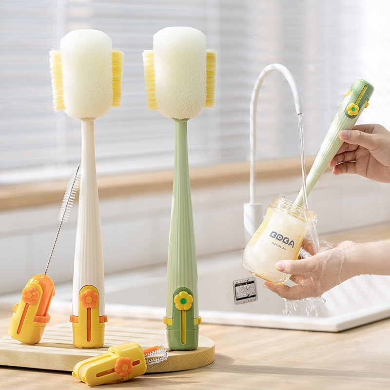 Multi-Functional Eco-Friendly Cleaning Brush Set for Home