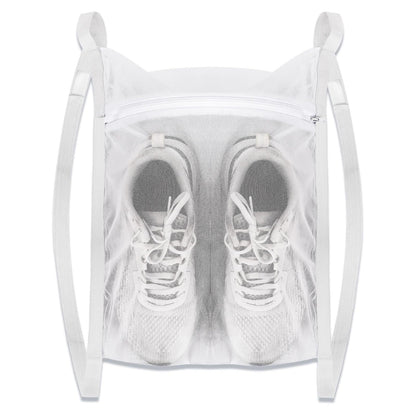 Eco-Friendly Mesh Laundry Bag with Zipper Closure