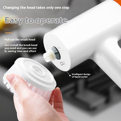 Automatic Soap Dispenser Cleaning Brush - Hands-Free Hygiene Solution