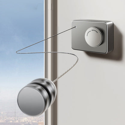 Retractable Wall-Mounted Clothesline - Eco-Friendly Drying Solution