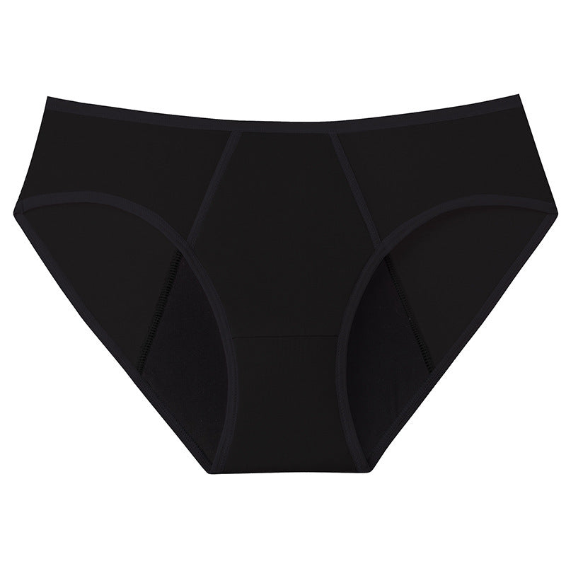 Eco-Friendly Reusable Period Underwear - Black & Pink Briefs