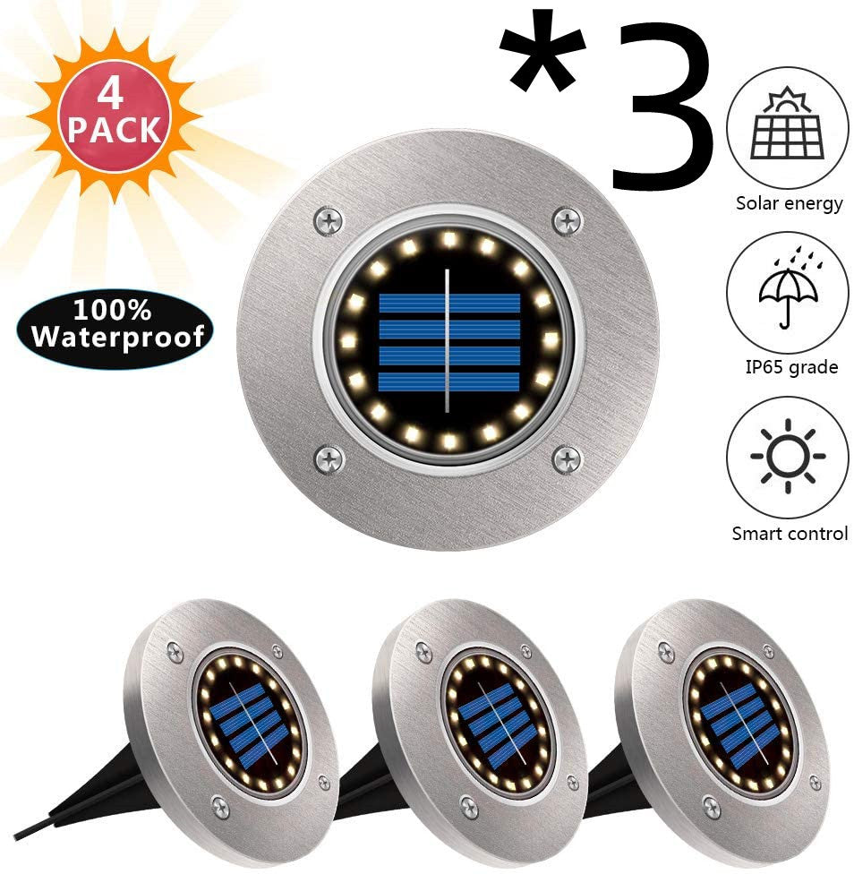 Solar-Powered Ground Lights for Eco-Friendly Outdoor Illumination