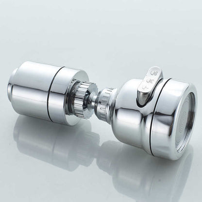 Transparent Water-Saving Showerhead Filter with Chlorine Reduction