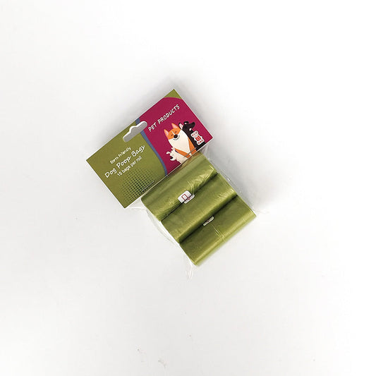 Eco-Friendly Biodegradable Dog Poop Bags in Green