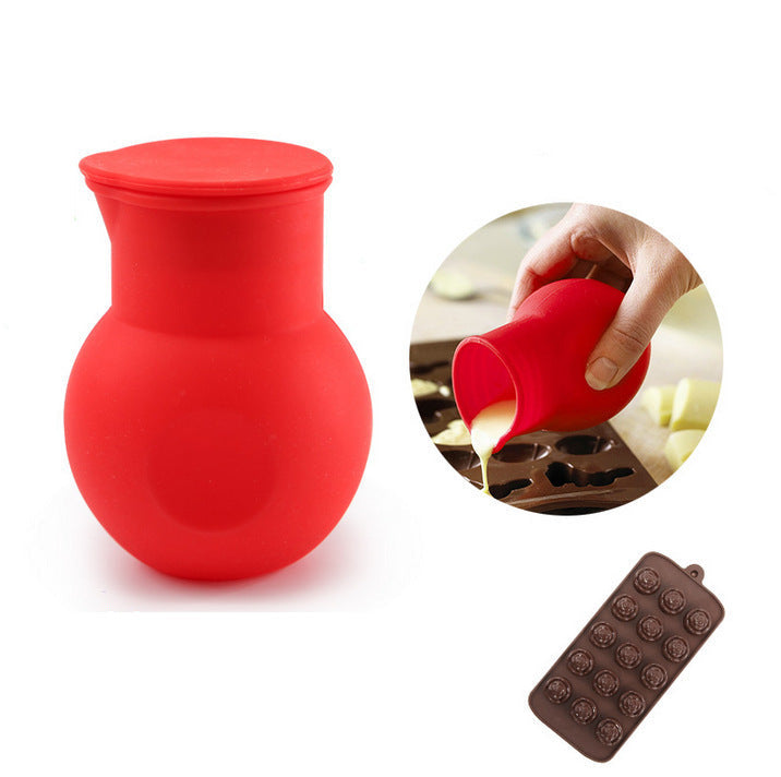 Eco-Friendly Silicone Measuring Cup - Durable, Reusable, Plastic-Free