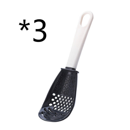 Multi-Functional Kitchen Strainer Spoon - Eco-Friendly Cooking Tool