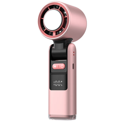 Portable Rechargeable Handheld Fan - Eco-Friendly Cooling Solution