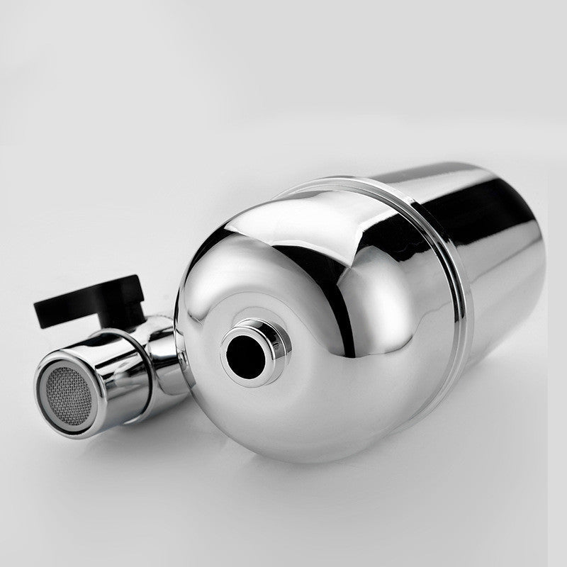 Water-Saving Faucet Attachment - Eco-Friendly Stainless Steel