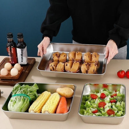 Eco-Friendly Stainless Steel Food Containers - Durable & Reusable